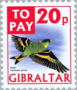 2002. - Birds - postage due