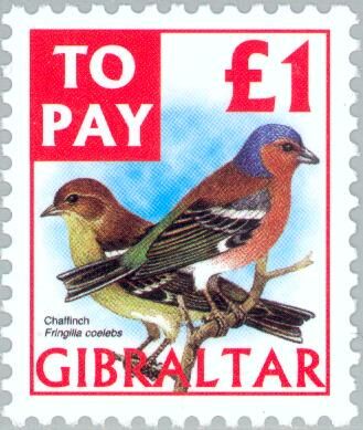 2002. - Birds - postage due