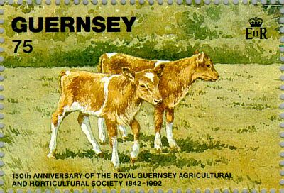 1992. - 150th Anniversary of the Royal Guernsey Agricultural & Horticultural Society 