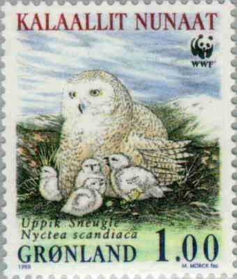 1999. - WWF. Polar owls  