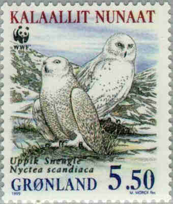 1999. - WWF. Polar owls  